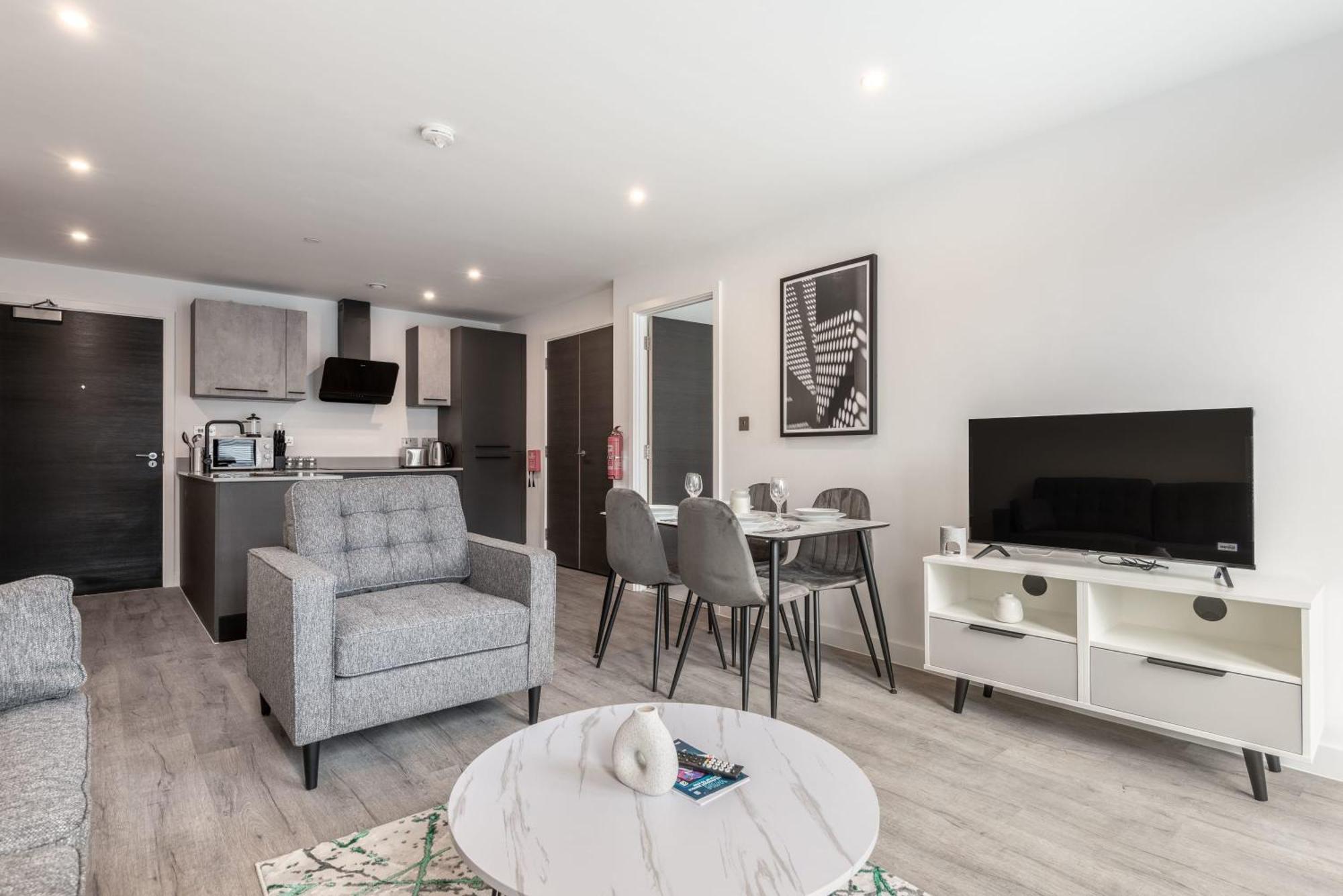 Stayzeni, Ouse Court York Smart 2 Bed Flat ภายนอก รูปภาพ